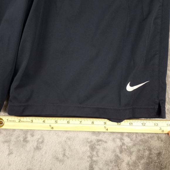 Nike Men’s Black Athletic Shorts with Swoosh - Picture 12 of 12